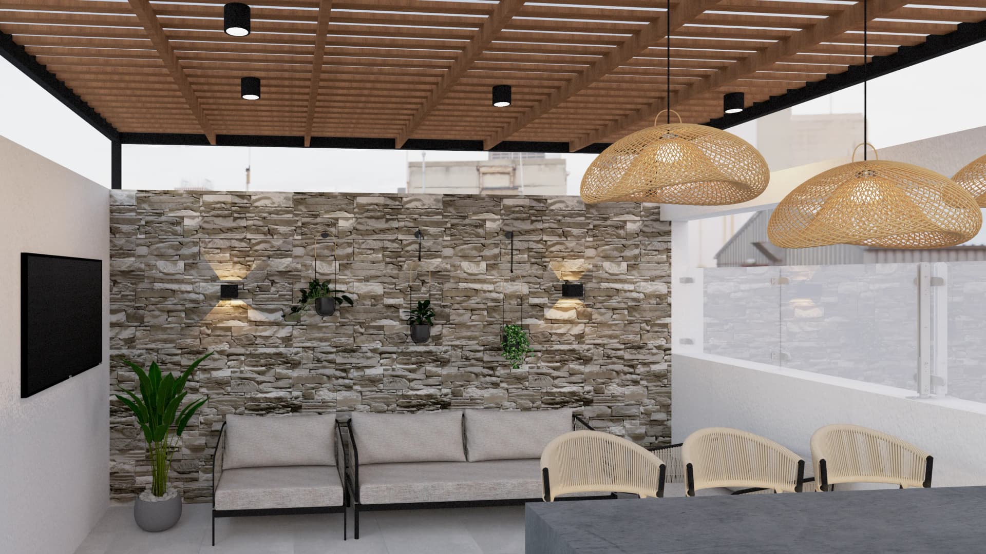 Detalle Iluminación - Fotografía Real