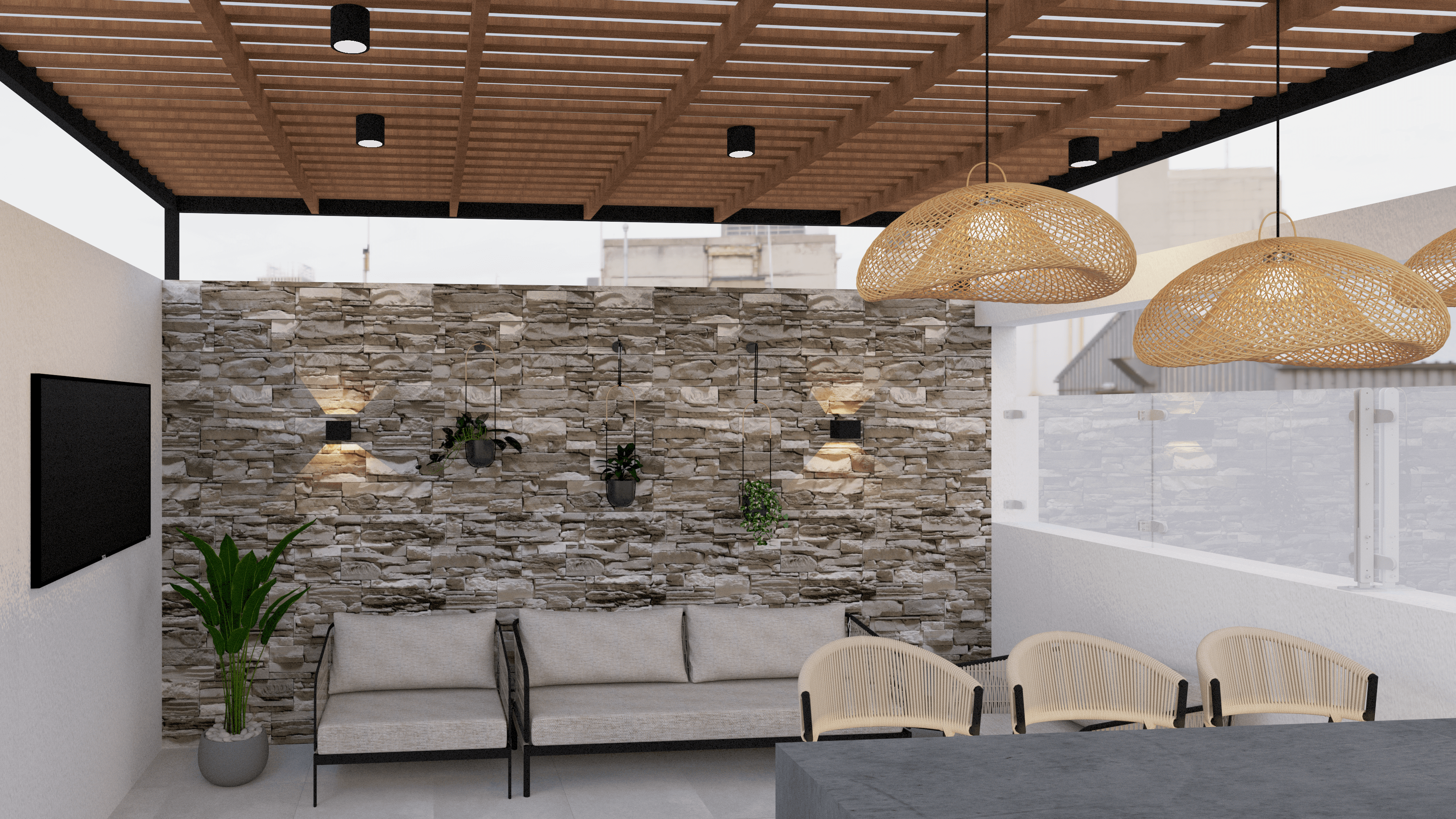 Detalle Iluminación - Fotografía Real